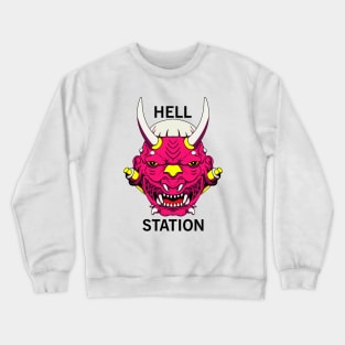 MASK SERIES HELLSTATION HORD Crewneck Sweatshirt